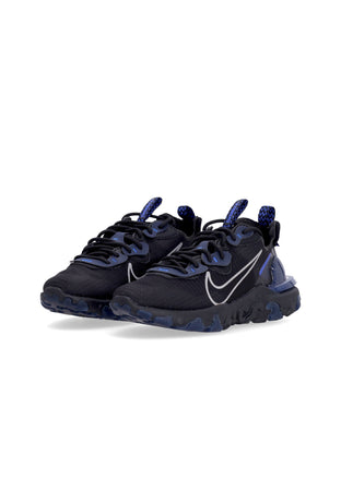Nike Scarpa Bassa Uomo React Vision Black/wolf Grey/midnight Navy/racer Blue da uomo