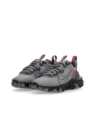 Nike Scarpa Bassa Uomo React Vision Cool Grey/anthracite/university Red da uomo