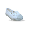 Ballerine Bambina Bianco Natural World 473 Salon Lazo – Vegane, Elastico, Bio | Scarpetteria Gica