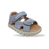 Sandali Tallonati Primi Passi Balocchi Bart 163514 Grigio – Pelle Velcro Bambini