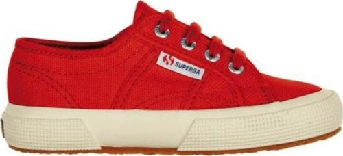 Scarpe Bambino Superga in Tela Rossa Sneaker Casual Con Lacci E Fondo in Gomma Resistente Logo Laterale Moda/Bambini e ragazzi/Scarpe/Sneaker e scarpe sportive/Sneaker casual D'Avanzo Clazature - Nola, Commerciovirtuoso.it