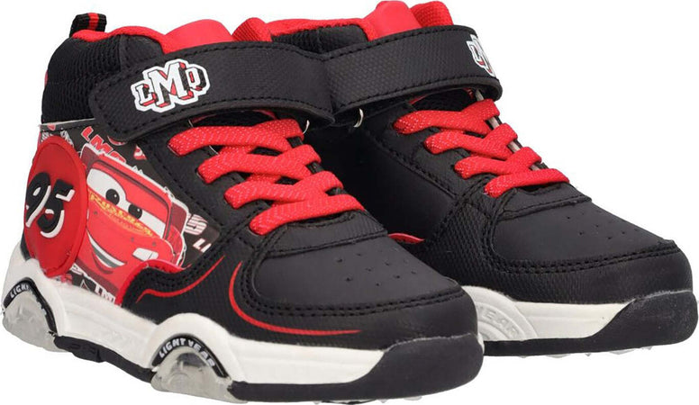 Scarpe-Cars-con-luci-alte-dal-24-al-30-nero