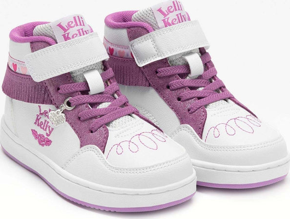 Scarpe-Lelli-Kelly-alte-dal-26-al-35-frangetta-mix-omaggio-braccialetto