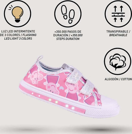 Scarpe Peppa Pig con luci numeri Moda/Bambine e ragazze/Scarpe/Sneaker e scarpe sportive/Sneaker casual Store Kitty Fashion - Roma, Commerciovirtuoso.it