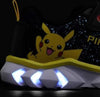 Scarpe-Pokemon-Pikachu-con-luci-numeri-dal-24-al-32-nero