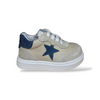 Scarpe Primi Passi Balducci Cita Pelle Beige Bluette Made in Italy Bambino