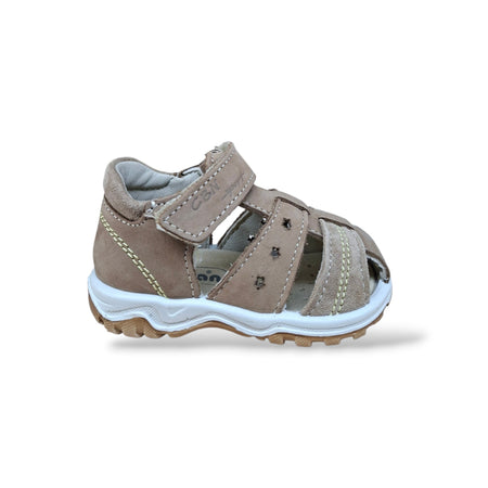 Scarpe Ragnetto Primi Passi Bambini Balocchi Ciciban Teddy Beige – Pelle Velcro