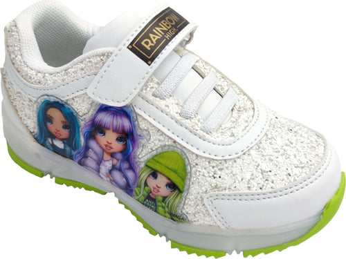 Scarpe Rainbow High con luci Bianco Numeri dal 25 al 32 novità Omaggio Due pennarelli Moda/Bambine e ragazze/Scarpe/Sneaker e scarpe sportive/Sneaker casual Store Kitty Fashion - Roma, Commerciovirtuoso.it