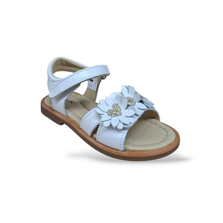 Sandali Balocchi Paris 161463 Bianco-Oro Bambine e Ragazze – Pelle Velcro Cerimonia