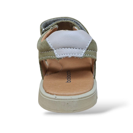 Sandali Balocchi Bart 163515 Kaki Bambini e Ragazzi – Pelle Velcro Primavera Estate