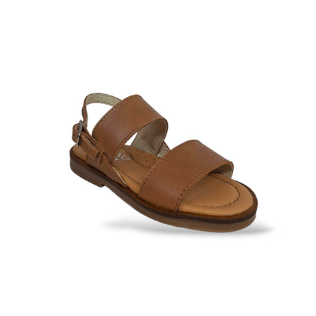 Sandalo Francescano Pelle Bambini e Ragazzi Panyno Horma B3039 Cuoio – Fibia Unisex Taglia 22-39