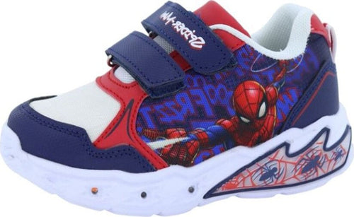 Scarpe-Spiderman-con-luci-occhi-e-suola-Mis.-dal-25-al-33-R1436T