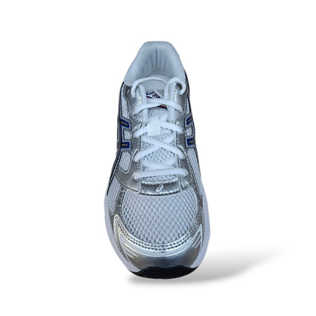 Sneakers ASICS GEL 1130 Bambini Grigio Bianco Blu – Retro Running, Laccio | Scarpetteria Gica