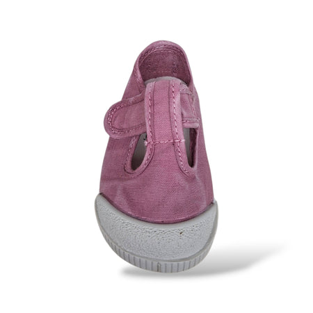 Sneakers Bambina Natural World 4521 Rosa Velcro – Scarpe Barefoot Vegane Primavera Estate