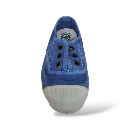 Sneakers Bambini Natural World 470 Celeste Elastico – Scarpe Vegane Traspiranti Primavera Estate
