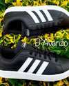 Scarpe Unisex Adidas Sneakers Da Ginnastica Adidas Nere in Pelle Liscia Con Dettagli Bianchi Sneaker Casual Con Lacci E Fondo in Gomma Antiscivolo Moda/Uomo/Scarpe/Sneaker e scarpe sportive/Sneaker casual D'Avanzo Clazature - Nola, Commerciovirtuoso.it