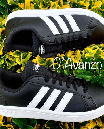 Scarpe Unisex Adidas Sneakers Da Ginnastica Adidas Nere in Pelle