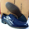 Scarpe Uomo Blu Da Cerimonia Baerchi Made in Spain Scarpe Stringate Basse in Pelle Calzata Comoda Scarpe Eleganti Moda/Uomo/Scarpe/Scarpe stringate basse D'Avanzo Clazature - Nola, Commerciovirtuoso.it