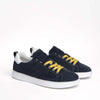 Scarpe Uomo Nerogiardini in Camoscio Con Inserti in Pelle Sneaker Casual Con Lacci E Suola in Gomma a Cassetta 3 Cm Collezione Primavera-Estate 2022