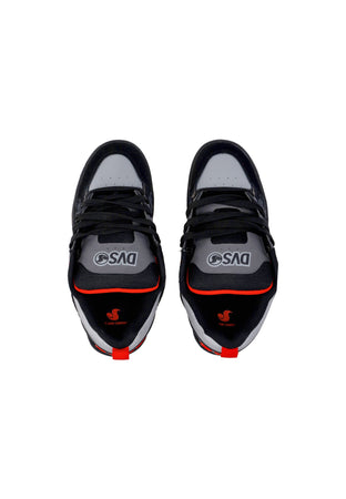 DVS Scarpe Skate Uomo Comanche Castlerock Black/wild Dove/fiery Red da uomo