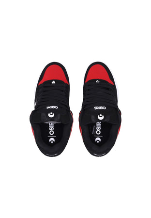 OSIRIS Scarpe Skate Uomo Peril Black/white/red da uomo