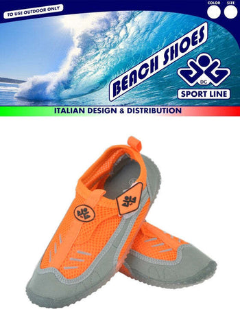 SCARPETTE-COMFORT-DA-MARE-E-SCOGLIO-TG.22-ARANCIO-Distributori-Giocattoli-(Importazione)