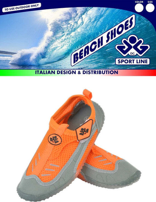 SCARPETTE-COMFORT-DA-MARE-E-SCOGLIO-TG.22-ARANCIO-Distributori-Giocattoli-(Importazione)