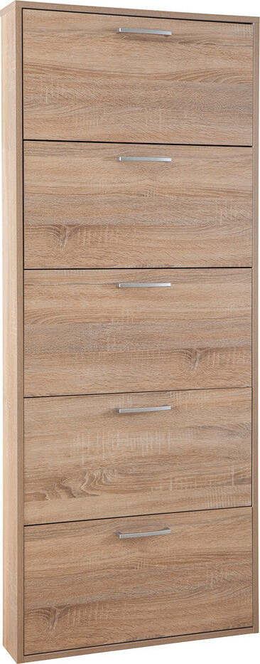 SCARPIERA-5-RIBALTE-SINGOLE-LINEA-'LAMIA'-cm.-15-x-65-x-h.164---bianco-Composad