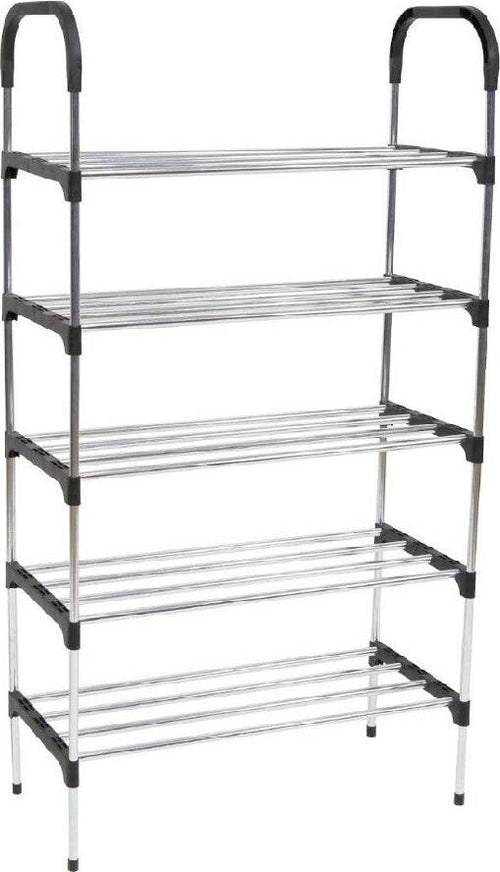Scarpiera In Metallo Plastica 5 Livelli 57x26x100cm Salvaspazio Portascarpe Casa Casa e cucina/Organizzazione interni/Organizzazione guardaroba/Portascarpe/Scarpiere Trade Shop italia - Napoli, Commerciovirtuoso.it