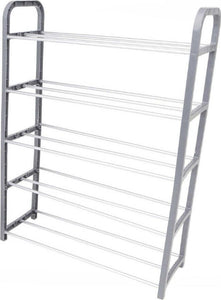 Scarpiera In Plastica 5 Ripiani Livelli Salvaspazio 50x19x68cm Porta Scarpe Casa Casa e cucina/Organizzazione interni/Organizzazione guardaroba/Portascarpe/Scarpiere Trade Shop italia - Napoli, Commerciovirtuoso.it