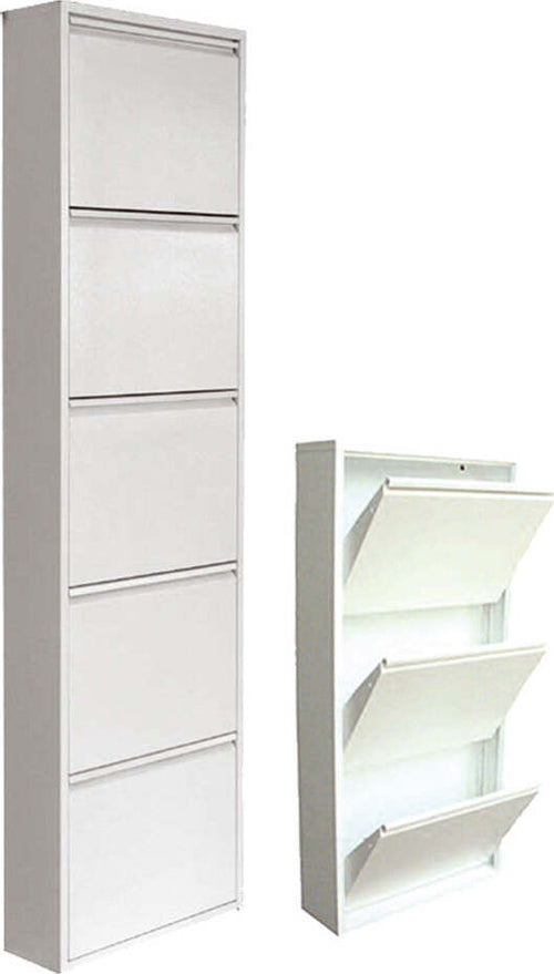 SCARPIERA-'RIBALTABILE'-5-ante---cm-50-x-15-x-169-Prometal