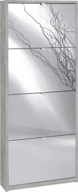 Scarpiera-Sarmog-OSK554CESPK-OPENKIT-10-Paia-Cemento-e-Specchio