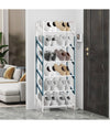 Scarpiera Scaffale Organizer Salvaspazio A 3 Ripiani Scarpe Impilabile 53x45x18c
