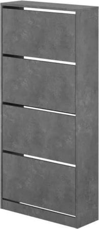 Scarpiera-SHC540RETRO-quattro-ante-a-ribalta-retro-grey