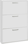 Scarpiera slim in legno 3 ripiani bianco h 100 cm arredamento da interno Casa e cucina/Organizzazione interni/Organizzazione guardaroba/Portascarpe/Scarpiere Decor Space - Altamura, Commerciovirtuoso.it