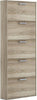 Scarpiera slim in legno 5 ante ripiani rovere naturale h 164 cm da interno Casa e cucina/Organizzazione interni/Organizzazione guardaroba/Portascarpe/Scarpiere Decor Space - Altamura, Commerciovirtuoso.it