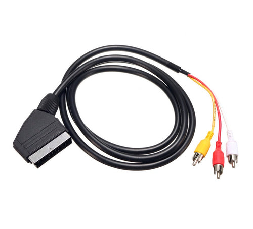 Cavo Scart Maschio > 3 RCA Maschio