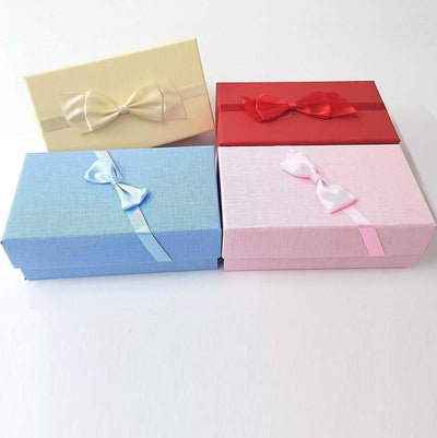 Scatola 15x9x5.5cm 2 Pezzi Scatole Fiocco Orologio Bracciale Scatolino Gioielli Orologi e gioielli > Bracciali e Collane Trade Shop italia - Napoli, Commerciovirtuoso.it