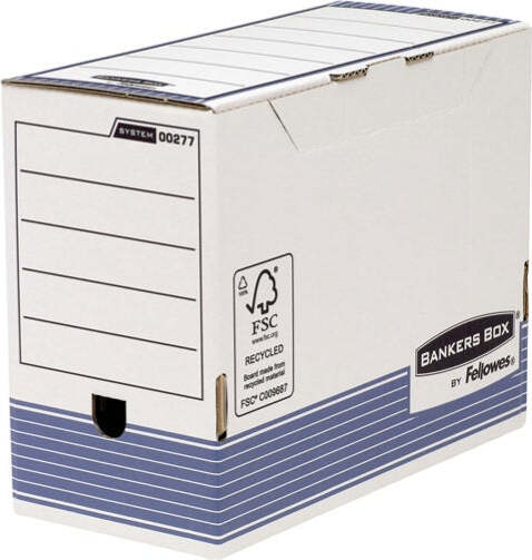 Scatola archivio Bankers Box System - A4 - 26x31 5 cm - dorso 15 cm - Fellowes [multipack] 10 pezzi Cancelleria e prodotti per ufficio/Archivio ufficio e accessori per scrivania/Archivio ufficio/Classificatori/Scatole Eurocartuccia - Pavullo, Commerciovirtuoso.it