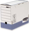 Scatola archivio Bankers Box System - A4 - 26x31 5 cm - dorso 15 cm - Fellowes [multipack] 10 pezzi Cancelleria e prodotti per ufficio/Archivio ufficio e accessori per scrivania/Archivio ufficio/Classificatori/Scatole Eurocartuccia - Pavullo, Commerciovirtuoso.it