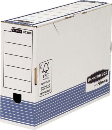 Scatola archivio Bankers Box System - formato legale - 36x25 5 cm - dorso 10 cm - Fellowes [multipack] 10 pezzi Cancelleria e prodotti per ufficio/Archivio ufficio e accessori per scrivania/Archivio ufficio/Classificatori/Scatole Eurocartuccia - Pavullo, Commerciovirtuoso.it