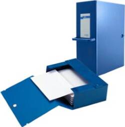 Scatola archivio Big 200 - con maniglia - dorso 20 cm - 25 x 35 cm - blu - Sei Rota Cancelleria e prodotti per ufficio/Archivio ufficio e accessori per scrivania/Archivio ufficio/Classificatori/Scatole Eurocartuccia - Pavullo, Commerciovirtuoso.it
