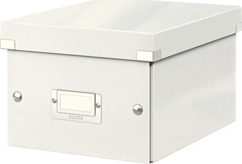 Scatola archivio Click Store - 22x16x28 2 cm (A5) - bianco - Leitz Cancelleria e prodotti per ufficio/Archivio ufficio e accessori per scrivania/Archivio ufficio/Classificatori/Scatole Eurocartuccia - Pavullo, Commerciovirtuoso.it