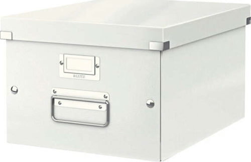 Scatola archivio Click Store - 28 1x20x37cm (A4) - bianco - Leitz Cancelleria e prodotti per ufficio/Archivio ufficio e accessori per scrivania/Archivio ufficio/Classificatori/Scatole Eurocartuccia - Pavullo, Commerciovirtuoso.it