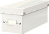 Scatola archivio Click Store - per CD - 14 3x13 6 x35 2 cm - bianco - Leitz Cancelleria e prodotti per ufficio/Archivio ufficio e accessori per scrivania/Archivio ufficio/Classificatori/Scatole Eurocartuccia - Pavullo, Commerciovirtuoso.it