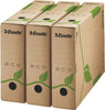 Scatola archivio EcoBox - dorso 8 cm - 32 7x23 3 cm - Esselte [multipack] 25 pezzi Cancelleria e prodotti per ufficio/Archivio ufficio e accessori per scrivania/Archivio ufficio/Classificatori/Scatole Eurocartuccia - Pavullo, Commerciovirtuoso.it