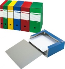 Scatola archivio Spazio - dorso 15 cm - 25x35 cm - blu - Sei Rota Cancelleria e prodotti per ufficio/Archivio ufficio e accessori per scrivania/Archivio ufficio/Classificatori/Scatole Eurocartuccia - Pavullo, Commerciovirtuoso.it