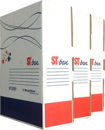 Scatola archivio ST-box - dorso 10 cm - 24 5x32 5 cm - bianco - Starline [multipack] 25 pezzi Cancelleria e prodotti per ufficio/Archivio ufficio e accessori per scrivania/Archivio ufficio/Classificatori/Scatole Eurocartuccia - Pavullo, Commerciovirtuoso.it