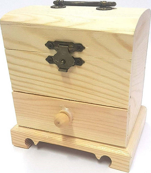 Scatola Baule Legno Cassetto Rf_64889 Portagioie 11x10.5x8cm Cassettiera Casa, arredamento e bricolage > Arredamento > Portaoggetti Trade Shop italia - Napoli, Commerciovirtuoso.it