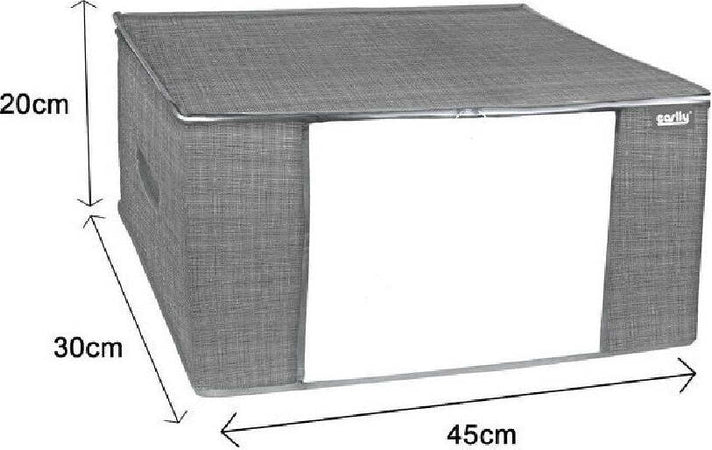 Scatola Box Salvaspazio Portatutto Contenitore Organizer 45 X 30 X 20 Cm 69709 Casa, arredamento e bricolage > Soluzioni salvaspazio > Scatole per Biancheria Trade Shop italia - Napoli, Commerciovirtuoso.it
